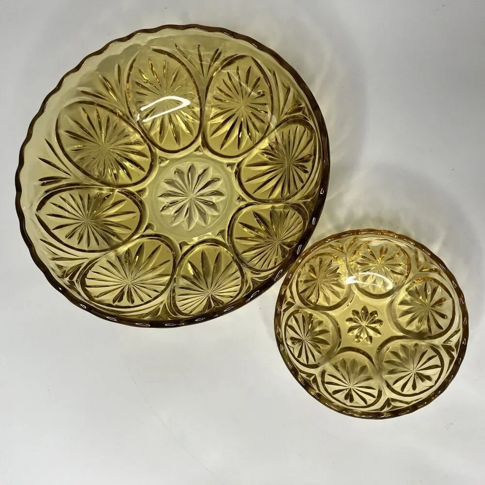 Vtg Set of 2 Anchor Hocking 8